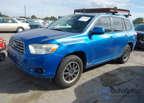 2008 Toyota Highlander из США, поврежденный, VIN JTEES41A382064401